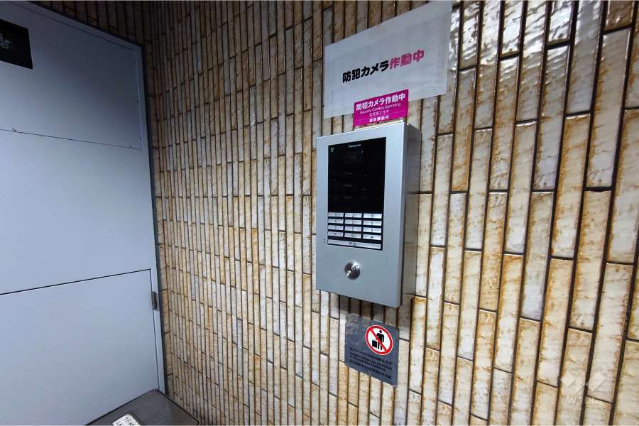 オートロックの操作盤