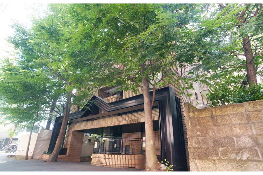 ベルテ代々木２の外観(北東側から）
