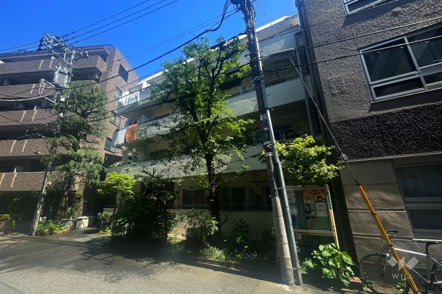 シャトレー幡ヶ谷第３の外観（南西側から）