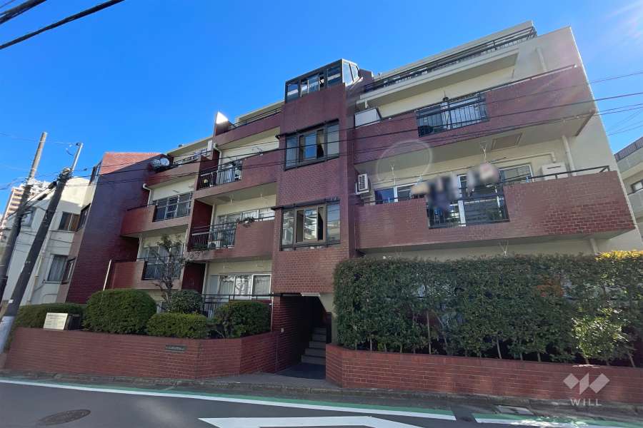 代々木プリンスマンションの外観（南西側から）