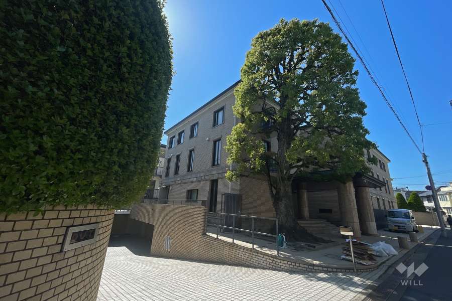 東高ペアシティ代々木大山の外観（北西側から）