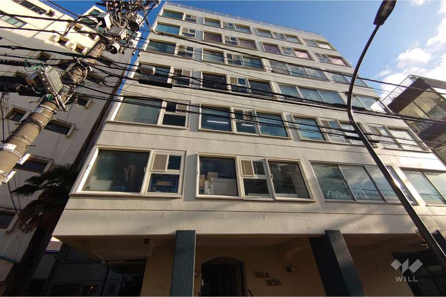 ビラローザの外観（北西側から）