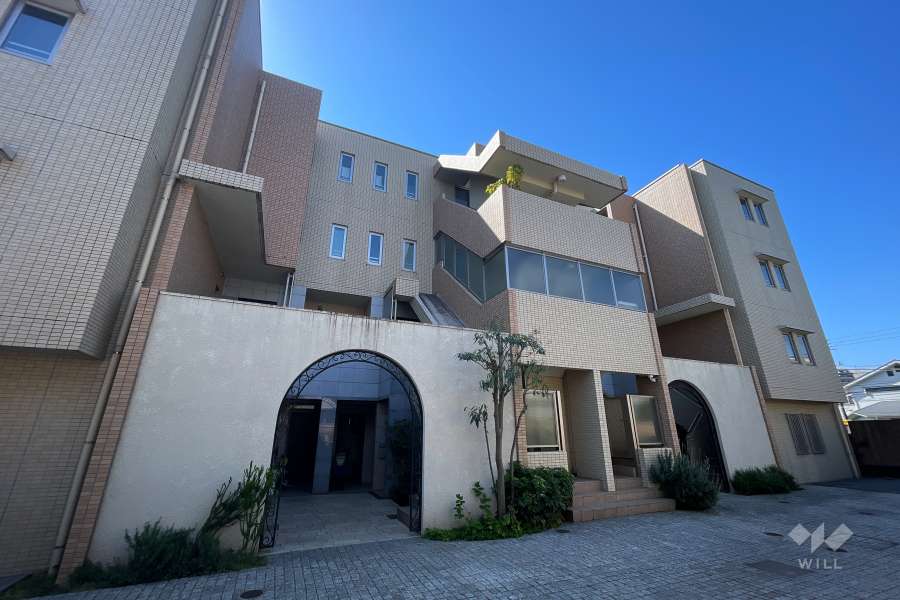 ヒルズ参宮橋の外観（北東側から）