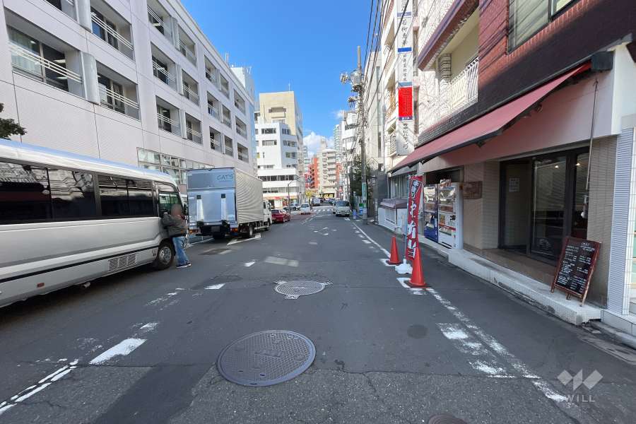 敷地南側7の前面道路
