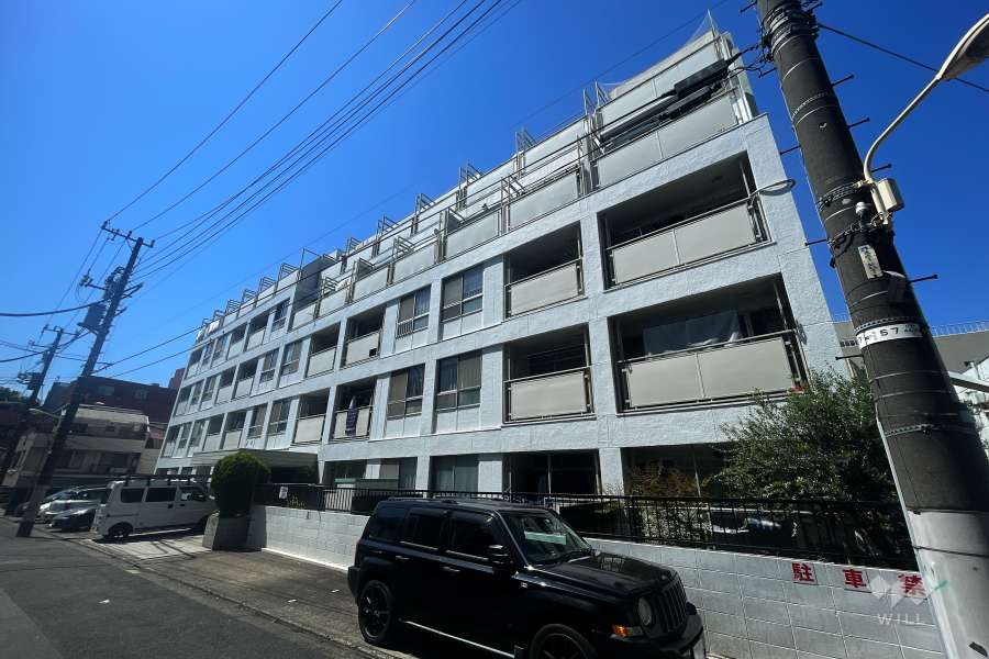 代々木第2コーポラスの外観（北東側から）