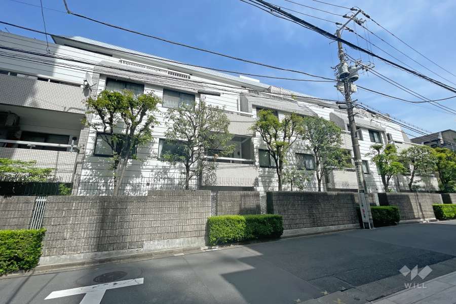 インペリアル渋谷神泉フラットの外観（北西側から）