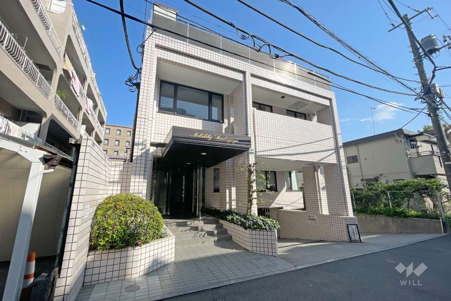 ノビリティ千駄ヶ谷の外観（北西側から）