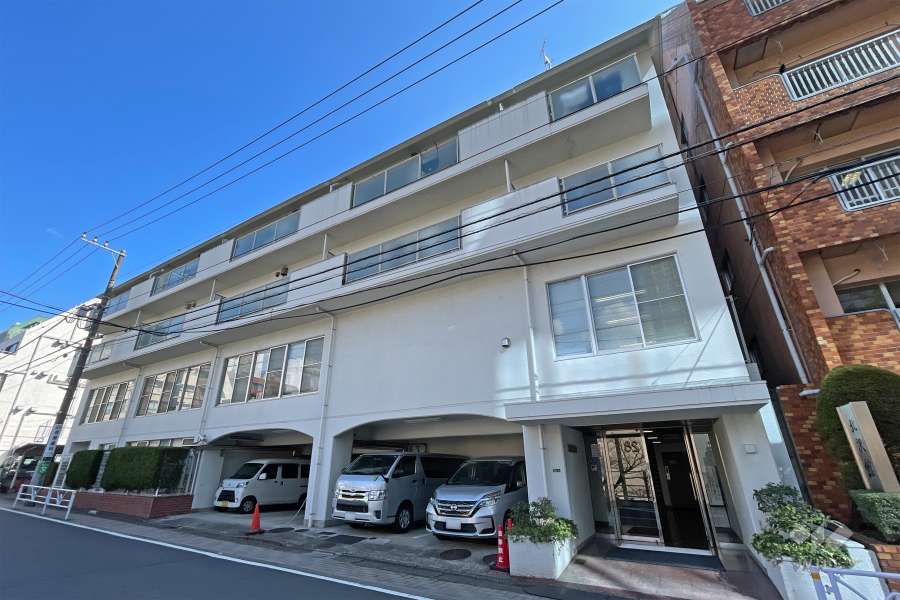 渋谷スカイレジテルの外観（南西側から）