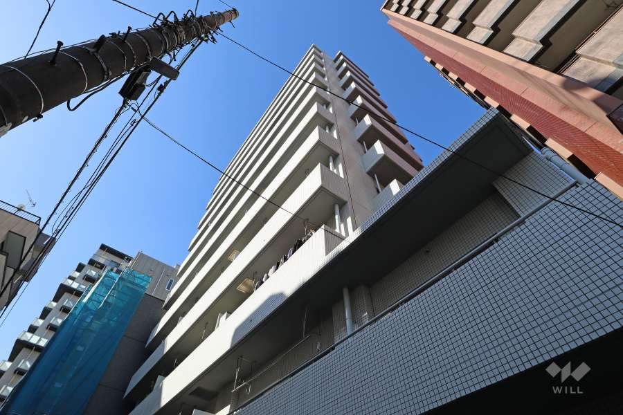 グリーンキャピタル第二笹塚の外観（南東側から）