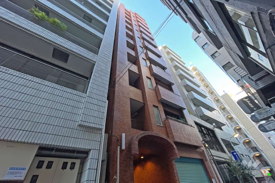 ＧＳハイム宮益坂の外観（北東側から）