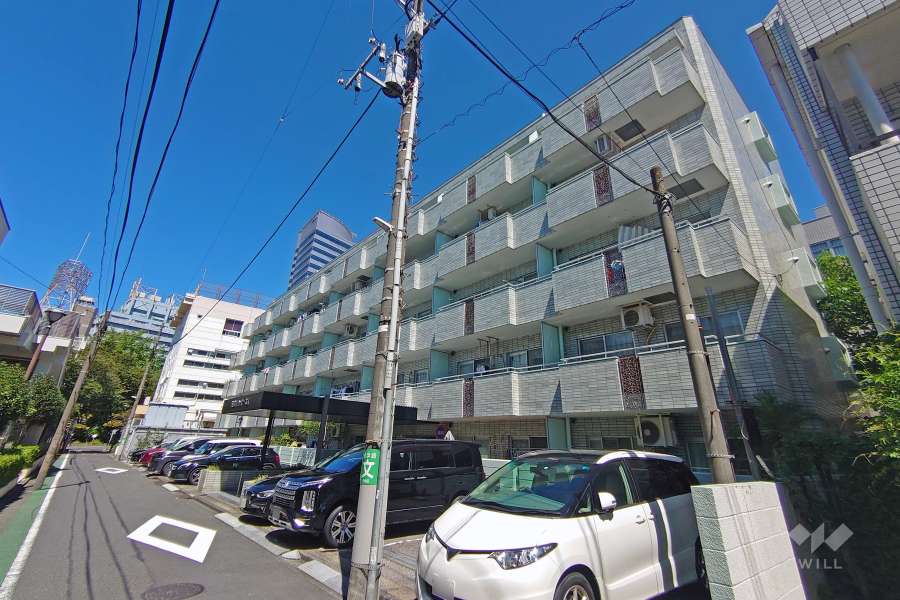 藤和初台コープ2の外観（南側から）