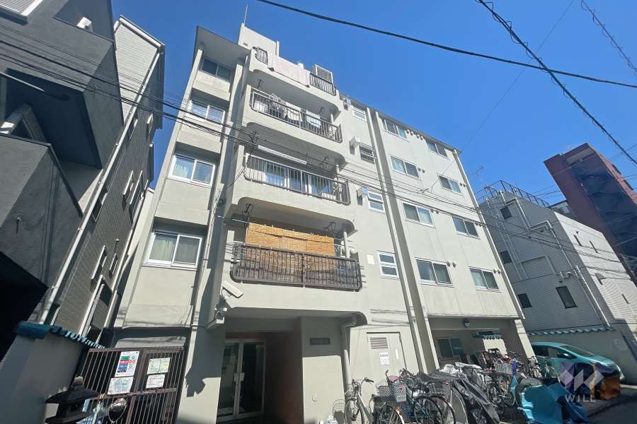 パラスト幡ヶ谷の外観（北西側から）