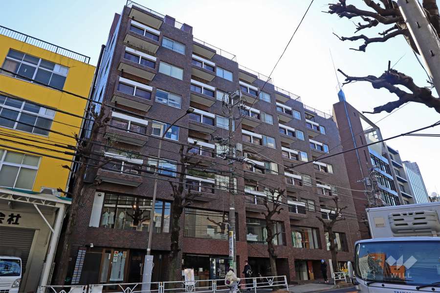 代官山エーデルハイムの外観（北西側から）