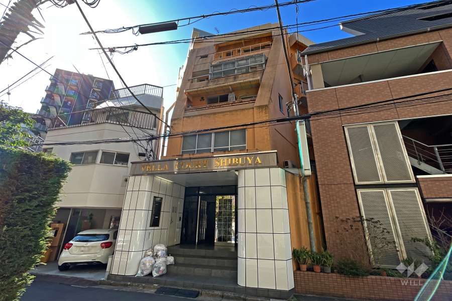 ベラコート渋谷の外観（北東側から）