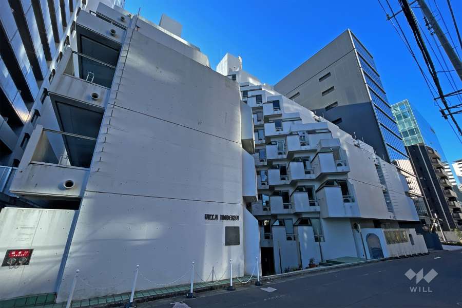 ビラモデルナの外観（北側から）