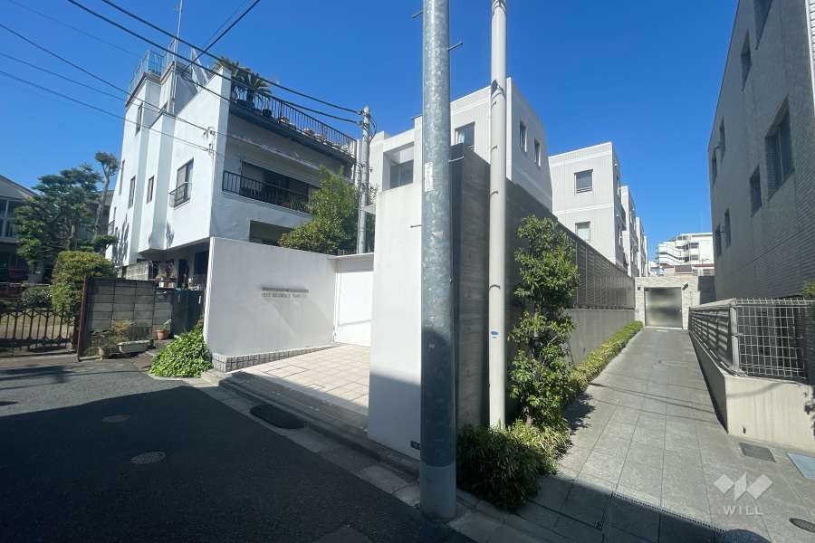 オープンレジデンス幡ヶ谷テラスの外観（南西側から）