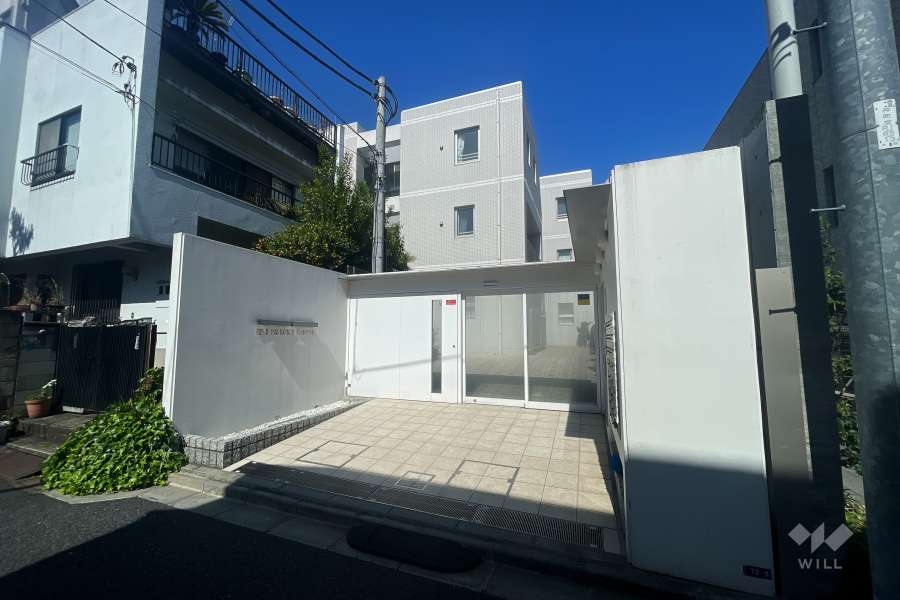 オープンレジデンス幡ヶ谷テラスの外観（北西側から）