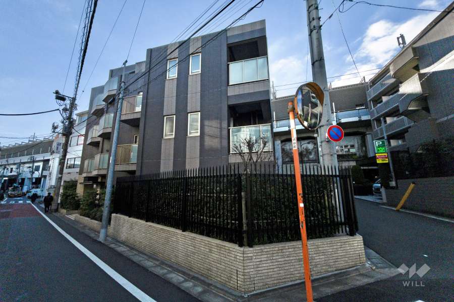 ルジェンテ代々木上原の外観（北西側から）