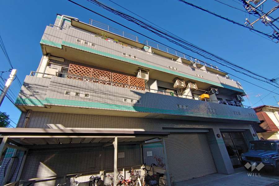 幡ヶ谷ＹＭビルの外観（南西側から）