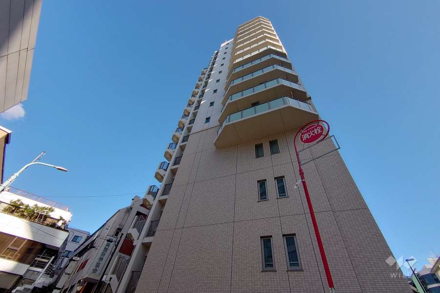 パークリュクス渋谷北参道ｍｏｎｏの外観（北西側から）