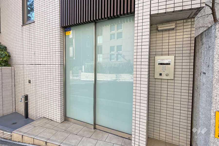 北側の住戸入り口