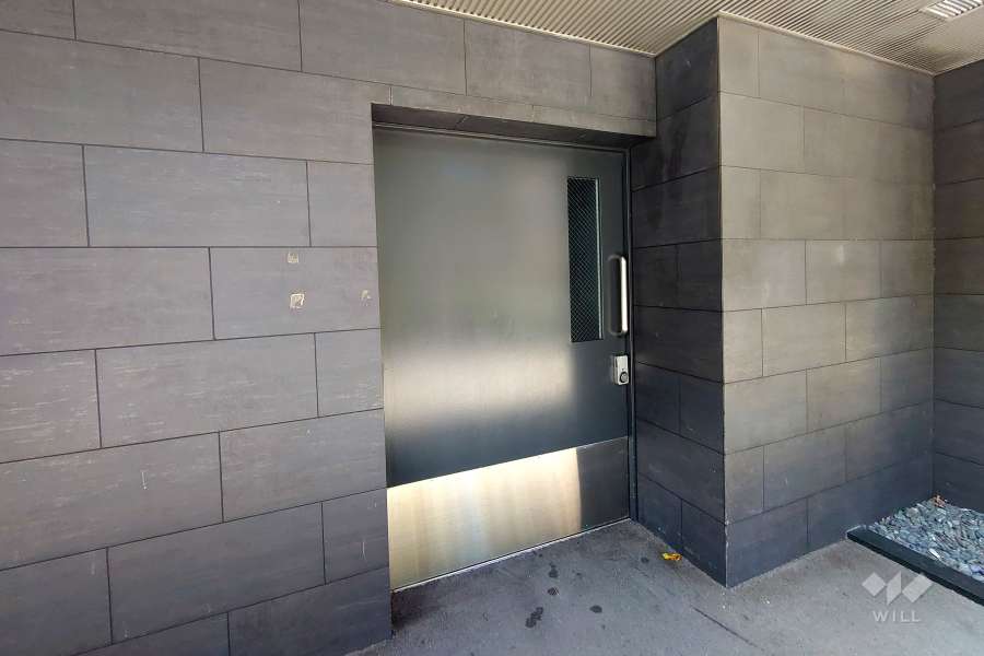 駐輪場の出入り口