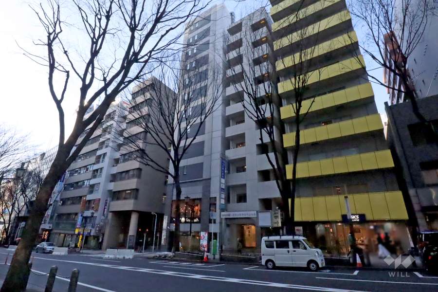 プレミスト渋谷宮益坂の外観(南東側から)