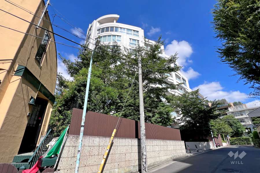 ザコノエ代官山の外観（北東側から）