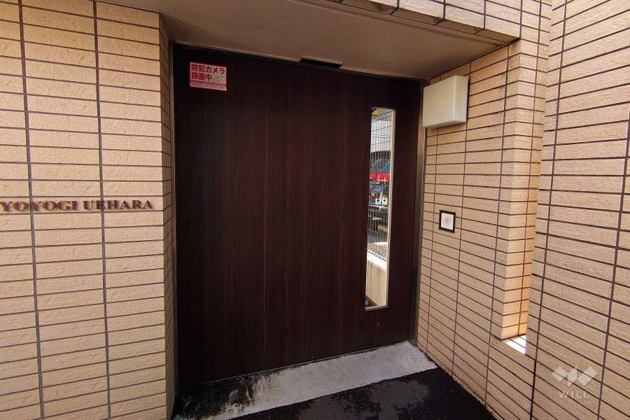 駐輪場の入口