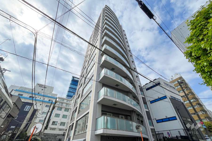 クレヴィア原宿の外観（北東側から）