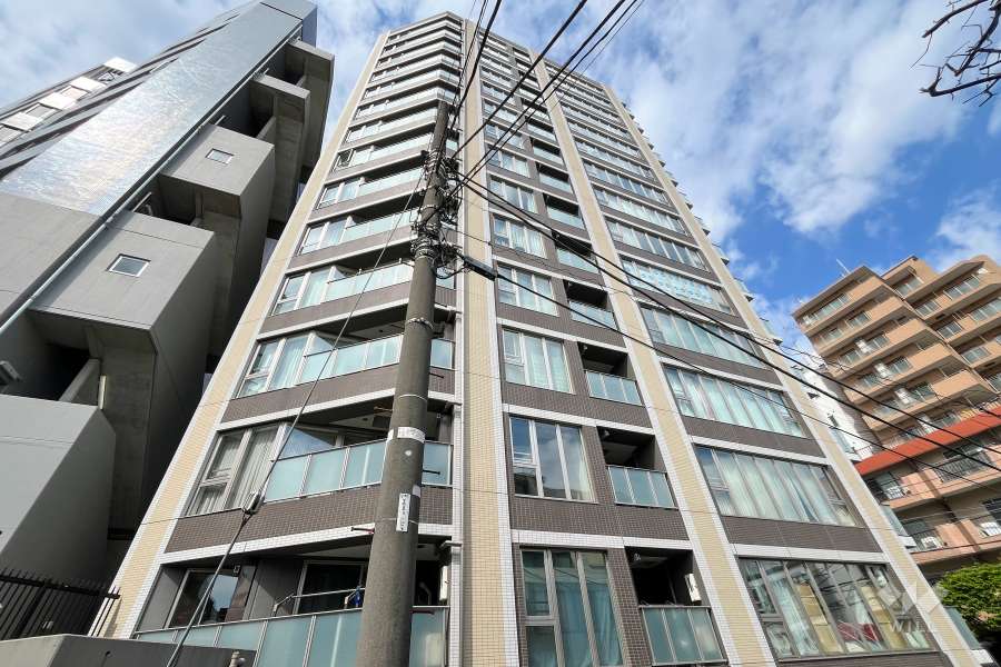 クレヴィア原宿の外観（南東側から）