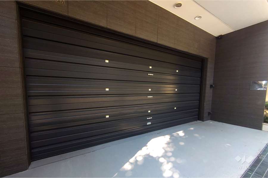 駐車場の出入り口