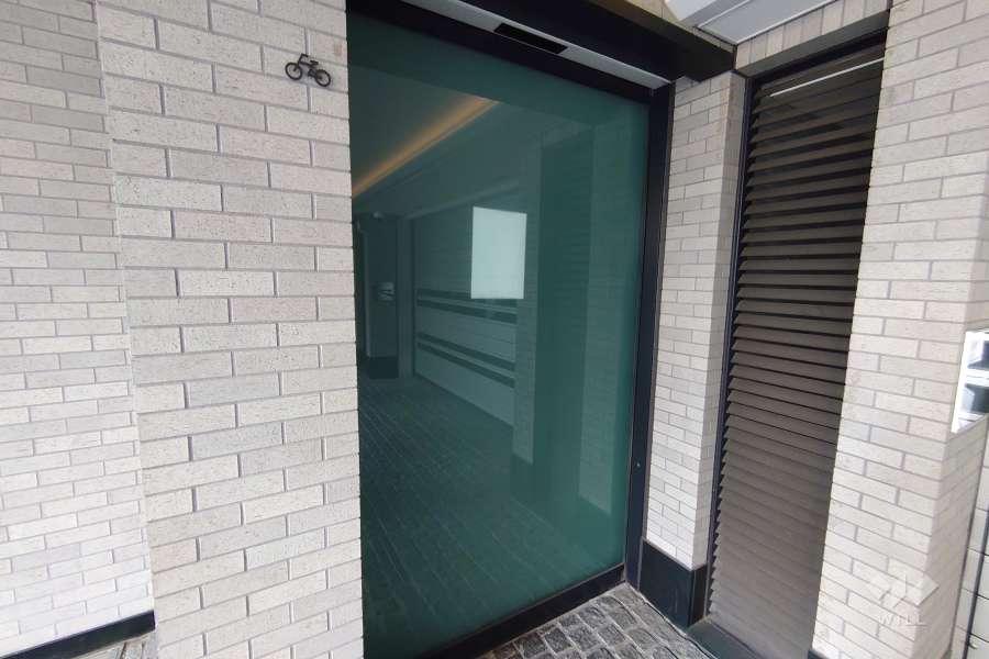 駐輪場の出入り口