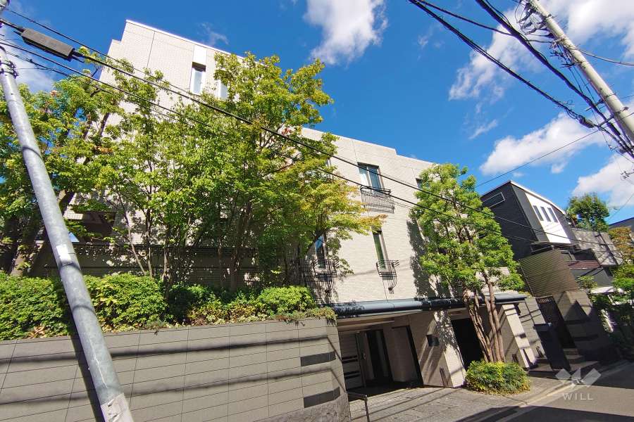 ザパークハウス元代々木町の外観（南東側から）