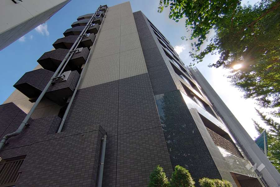 ガーラプレシャス代々木北参道の外観（北東側から）