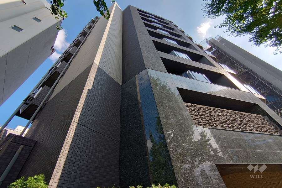 ガーラプレシャス代々木北参道の外観（北側から）