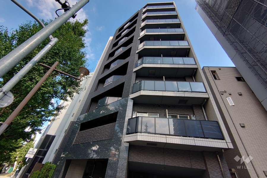 ガーラプレシャス代々木北参道の外観（北西側から）