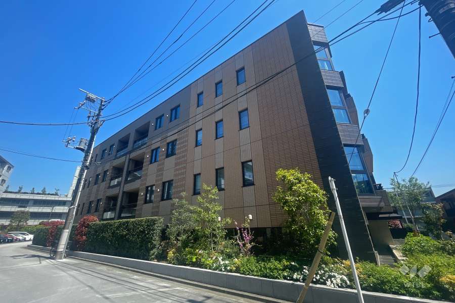 パークコート渋谷大山町ザプラネ翠邸の外観（南西側から）
