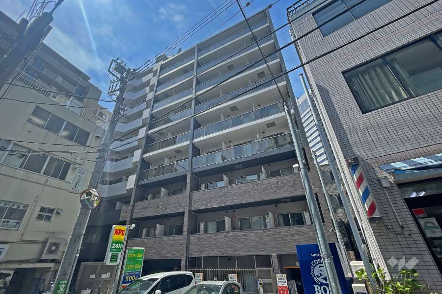 ガリシア代々木の外観（北東側から）