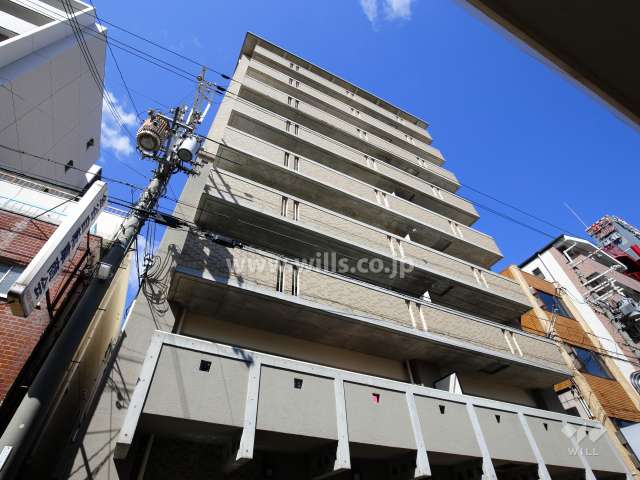 パルメーラ立花北の外観（南東側から）