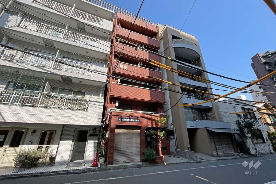 セントラル恵比寿の外観（南西側から）