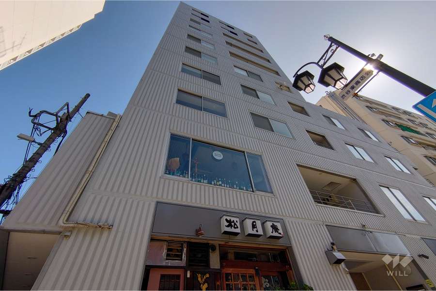 タワーホームズ氷川の外観（南西側から）