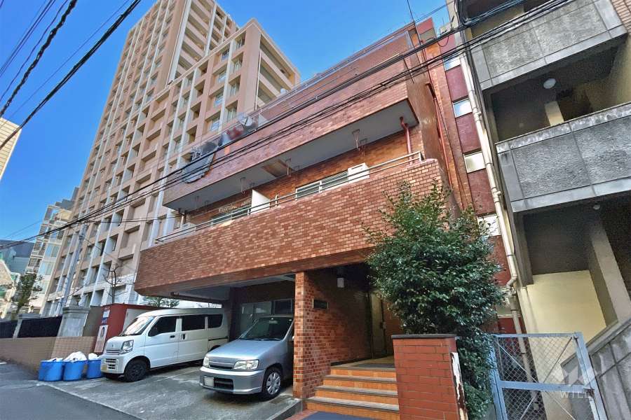 太閤コーポ代々木の外観（南西側から）