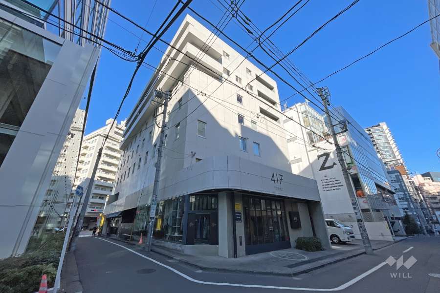 神南プラザビルの外観(南東側から)