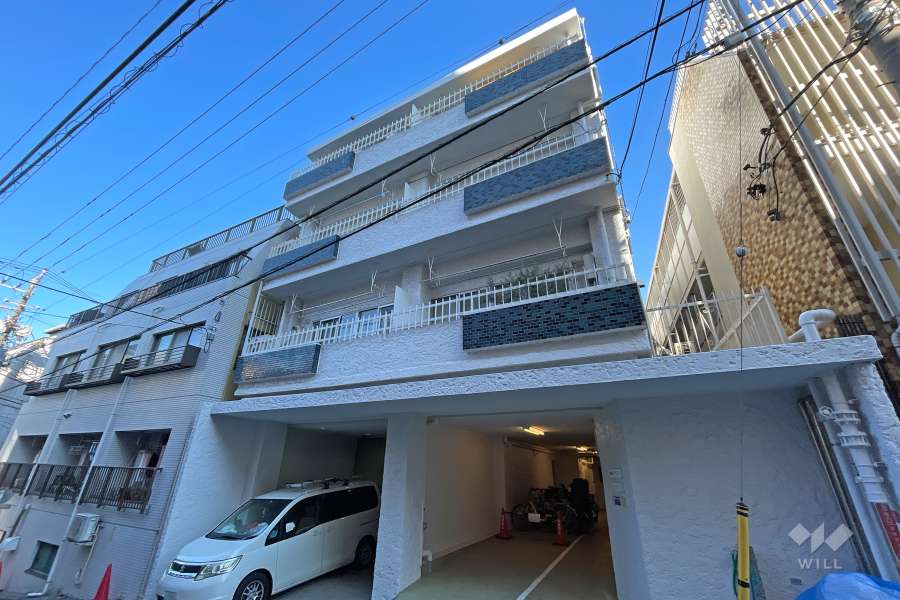 東高ペアシティの外観（南東側から）