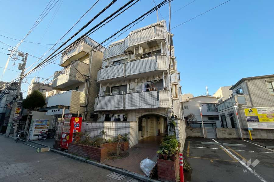 ネオハイシティ渋谷常磐松の外観（北西側から）