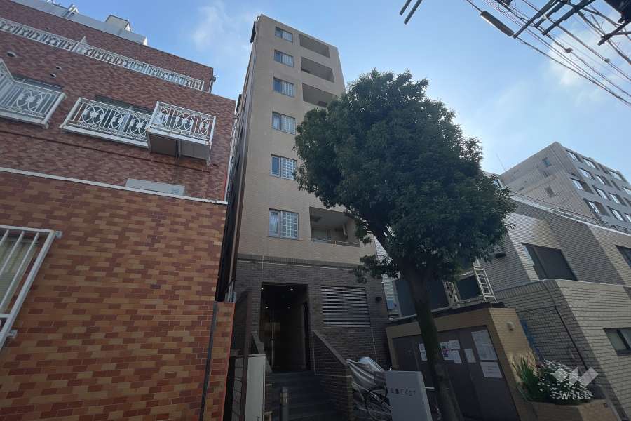 松濤イーストの外観（南西側から）