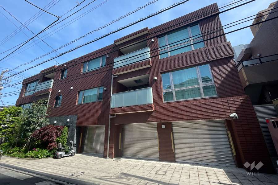 ザエクセレントシティ松濤の外観（北西側から）