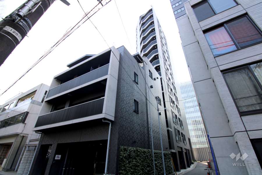 マンションの外観（北東側から）
