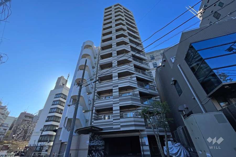 プレミアムキューブジー渋谷神南の外観（北西側から）